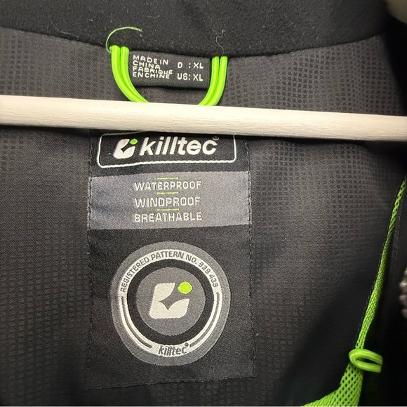 Men’s Black Waterproof Jacket - Size XL - Killtec - Picture 3 of 5